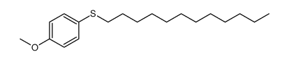 Benzene, 1-(dodecylthio)-4-methoxy结构式