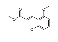 3-(2,6-dimethoxyphenyl)acrylic acid methyl ester结构式