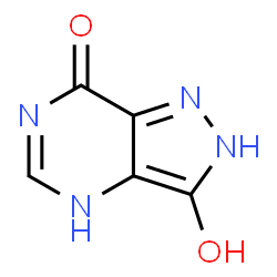 7H-Pyrazolo[4,3-d]pyrimidin-7-one,2,4-dihydro-3-hydroxy- (9CI)结构式