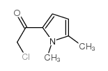 Ethanone, 2-chloro-1-(1,5-dimethyl-1H-pyrrol-2-yl)- (9CI) structure