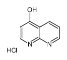 1,8-Naphthyridin-4(1H)-one hydrochloride (1:1) Structure