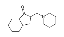 2-(piperidin-1-ylmethyl)-2,3,3a,4,5,6,7,7a-octahydroinden-1-one Structure