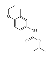 propan-2-yl N-(4-ethoxy-3-methylphenyl)carbamate Structure