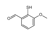 3-methoxy-2-sulfanylbenzaldehyde结构式