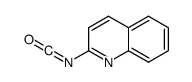 2-isocyanatoquinoline结构式