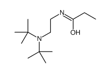 N-[2-(ditert-butylamino)ethyl]propanamide结构式