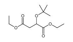 diethyl 2-[(2-methylpropan-2-yl)oxy]butanedioate Structure
