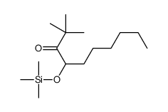 2,2-dimethyl-4-trimethylsilyloxydecan-3-one Structure