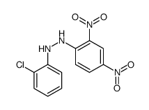 1-(2-chlorophenyl)-2-(2,4-dinitrophenyl)hydrazine结构式