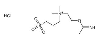 3-(Dimethyl-2-(acetimidoxyethyl)ammonio)propanesulfonate结构式