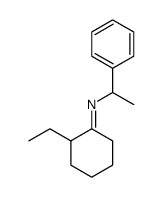 [2-Ethyl-cyclohex-(Z)-ylidene]-(1-phenyl-ethyl)-amine Structure