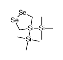 trimethyl-(4-trimethylsilyl-1,2,4-diselenasilolan-4-yl)silane Structure
