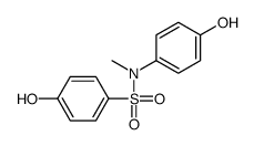 4-hydroxy-N-(4-hydroxyphenyl)-N-methylbenzenesulfonamide结构式