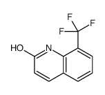 8-(三氟甲基)喹啉-2(1H)-酮结构式