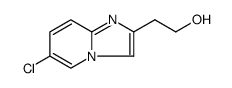 Imidazo[1,2-a]pyridine-2-ethanol, 6-chloro结构式