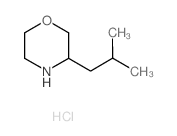 3-异丁基吗啉盐酸盐结构式