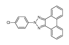 2-(4-Chlorophenyl)-2H-phenanthro[9,10-d][1,2,3]triazole结构式