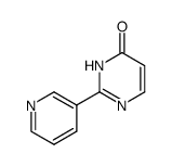 2-(pyridin-3-yl)pyrimidin-4(3H)-one Structure