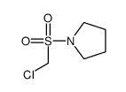 1-(chloromethylsulfonyl)pyrrolidine Structure