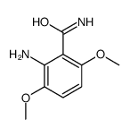 2-amino-3,6-dimethoxybenzamide结构式