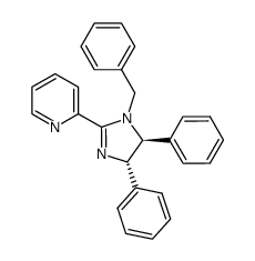 (4'S,5'S)-2-(3'-benzyl-4',5'-diphenyl-2'-imidazolyl)pyridine Structure