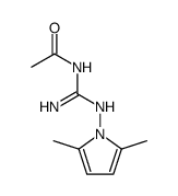 1-(Acetyl-guanidino)-2,5-dimethyl-pyrrol结构式