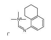 trimethyl(5,6,7,8-tetrahydronaphthalen-1-yliminomethyl)azanium,iodide结构式