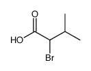 2-BROMO-3-METHYLBUTYRIC ACID结构式
