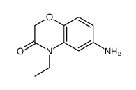 6-氨基-4-乙基-2H-苯并[b][1,4]恶嗪-3(4H)-酮结构式