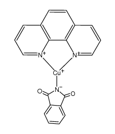 (phthalimidato)copper(1,10-phenanthroline)结构式