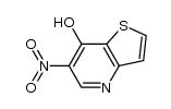 6-nitrothieno[3,2-b]pyridin-7-ol Structure