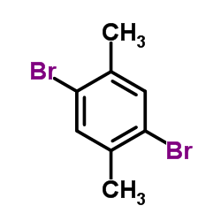 1,4-Dibromo-2,5-dimethylbenzene structure