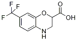 7-(TRIFLUOROMETHYL)-3,4-DIHYDRO-2H-1,4-BENZOXAZINE-2-CARBOXYLICACID结构式