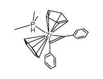 (η2-tolan)(trimethylphosphane)zirconocene结构式