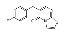 6-[(4-fluorophenyl)methyl]-[1,3]thiazolo[3,2-a]pyrimidin-5-one Structure