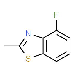 4-Fluoro-2-methylbenzothiazole structure