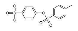 (4-chlorosulfonylphenyl) 4-methylbenzenesulfonate结构式