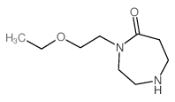 4-(2-Ethoxyethyl)-1,4-diazepan-5-one Structure