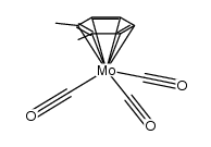 η6-ortho-xylene molybdenum(0) tricarbonyl结构式