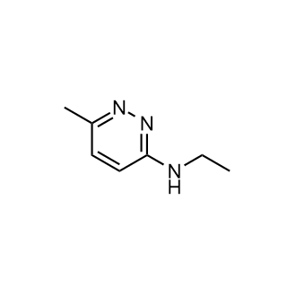 n-Ethyl-6-methylpyridazin-3-amine structure