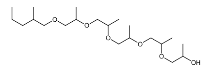 1-[1-[1-[1-[1-(2-methylpentoxy)propan-2-yloxy]propan-2-yloxy]propan-2-yloxy]propan-2-yloxy]propan-2-ol Structure