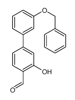 2-hydroxy-4-(3-phenylmethoxyphenyl)benzaldehyde Structure