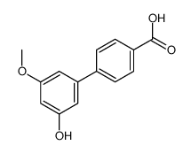 4-(3-hydroxy-5-methoxyphenyl)benzoic acid Structure