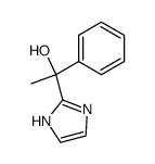 2-(1-hydroxy-1-phenylethyl)-1H-imidazole结构式