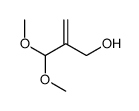 2-(dimethoxymethyl)prop-2-en-1-ol结构式