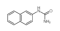 Urea, N-2-naphthalenyl- structure