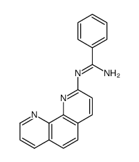 N-(1,10-Phenanthrolin-2-yl)benzenecarbimide amide structure