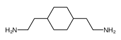 1,4-bis-(2-aminoethyl)cyclohexane Structure