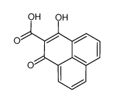 1-hydroxy-3-oxophenalene-2-carboxylic acid Structure