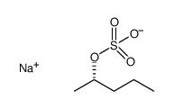 sodium (S)-pentan-2-yl sulfate结构式